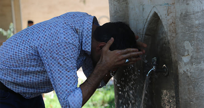 Şanlıurfa’da çöl sıcakları etkili oluyor